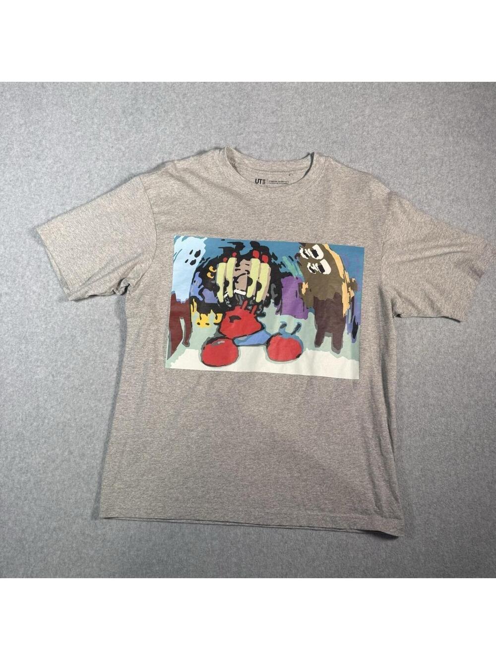 SpongeBob cpfm grey graphic tee